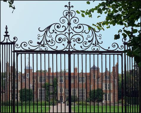 Closed Gates Kentwell Hall All Rights Reserved By Len Dow Flickr