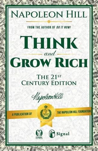 Think And Grow Rich The 21st Century Edition De Hill Napoleon