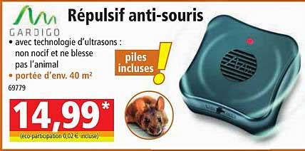 Promo Gardigo Répulsif Anti souris chez Norma iCatalogue fr