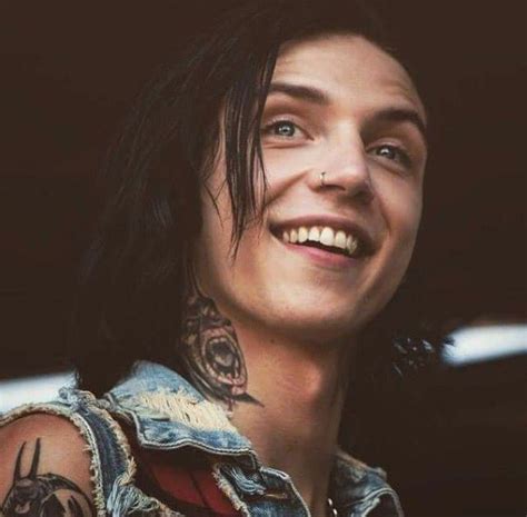 Andys Smile Andy Black Andy Biersack Emo Bands Music Bands Rock