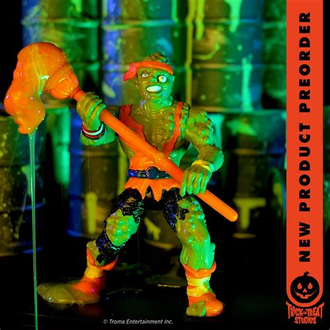 Trick Or Treat Studios Unwraps Toxic Crusader Action Figure