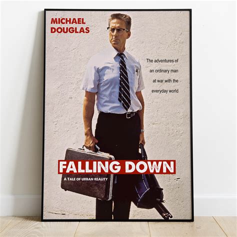 Falling Down Movie Poster 1993 Michael Douglas Inspired - Etsy