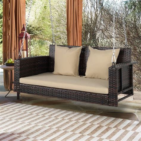 Latitude Run Person Porch Swing Reviews Wayfair