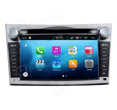 Autoradio CarPlay Android 12 0 Subaru Outback 2009 2011 Player Top