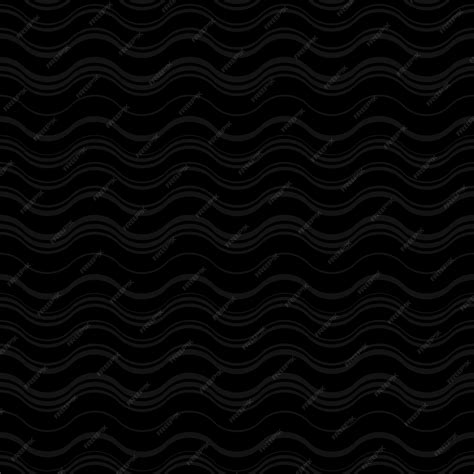 Premium Vector | Black geometric seamless pattern