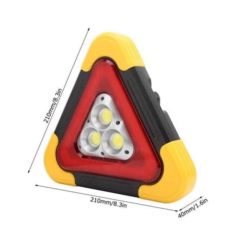 Triangle De Signalisation Led Yamcoo