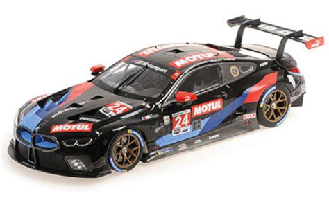 Diecast Model Cars Bmw M8 118 Minichamps Gte No24 Rll Racing Imsa