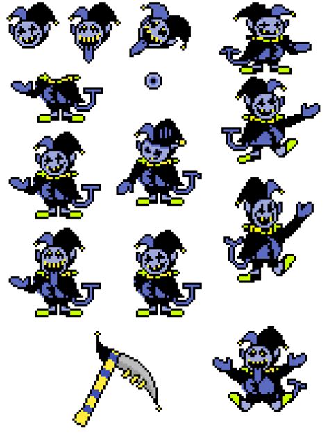 Jevil Sprite Sheet