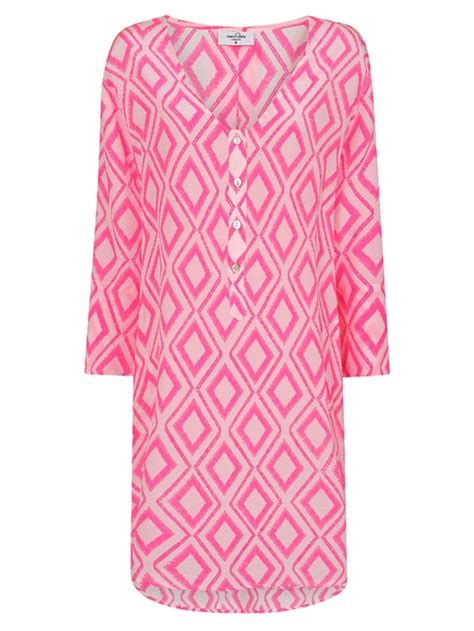 Mercy Delta T Lambton Porto Delight Dress Pink Printed Izzi Of Baslow