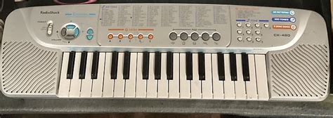 Radio Shack Ck Portable Keyboard S Gray Reverb