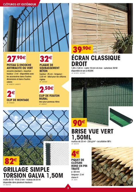 Nouveau Catalogue Gedimat Martinique Spécial Extérieur du 17 mars au 17