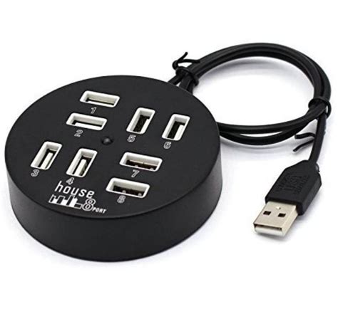 Viboton Circular 8 Port Usb 2 0 Portable Round Hub Usb Adapter At Rs 379 Piece Usb Hub In