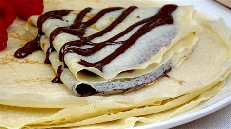 RECETA DE CREPES CASEROS Finos Y Tiernos Con Truco Para Que Salgan