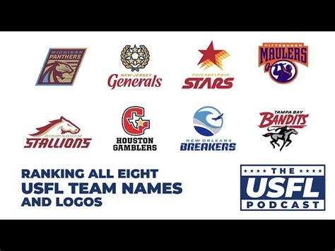 American Football Team Names And Logos