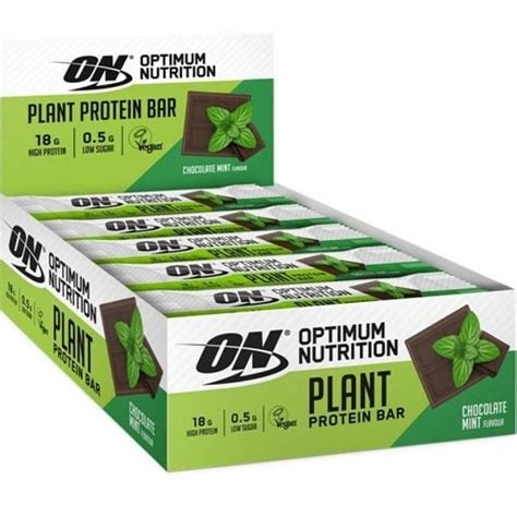 Optimum Nutrition On Plant Protein Bars 1 X 60 Grs