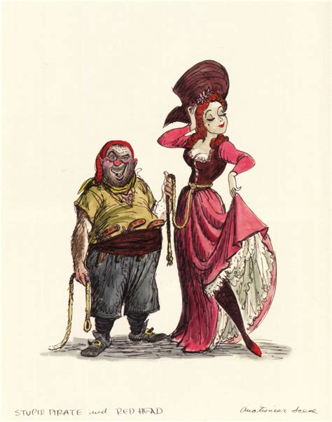 Pirates Of The Caribbean Concept Art By Marc Davis Adventurelandia