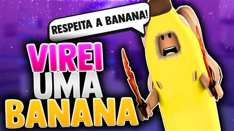 Virei Uma Banana No Mm E Tive Muita Sorte Roblox Youtube