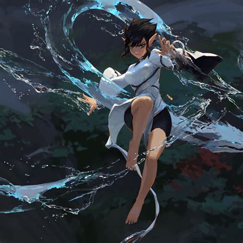 Artstation Water Dance