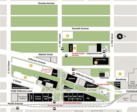 Mendocino College Campus Map