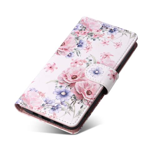 Kni Kov Kryt Tech Protect Wallet Galaxy A G Blossom Flower