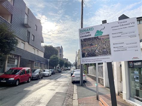 Avenue Douard Vii Dinard Presque Trois Ans De Travaux Partir De