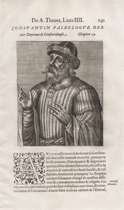 Constantin Paleologue Dernier Empereur De Constantinople