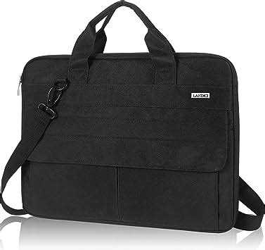 LANDICI Laptop Bag 15 6 Inch With Shoulder Strap 360 Protective