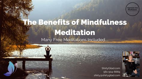 Benefits of a Mindfulness Guided Meditation | Integrative Hypnotherapy