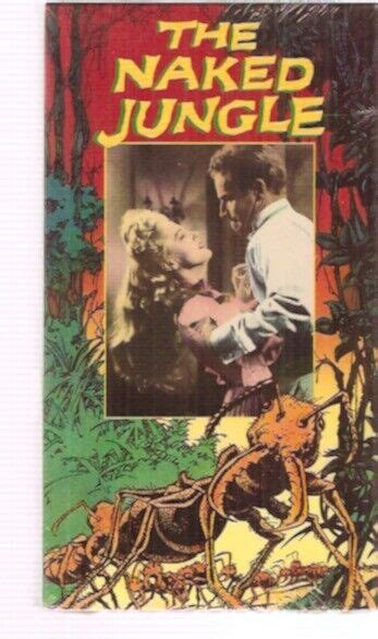 The Naked Jungle VHS Charlton Heston 1958 Sci Fi Horror Killer Ants For