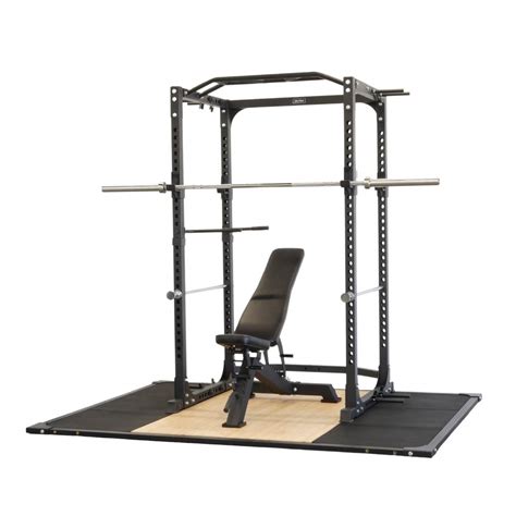 Home Gym Set, Power Rack, FID Bench and Deadlift Platform - Kinta