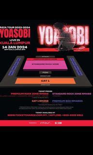 Affordable Yoasobi For Sale Event Tickets Carousell Malaysia