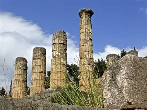 Gambar Batu Arsitektur Struktur Antik Bangunan Monumen Kolom