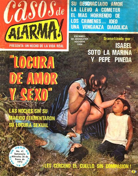 Comics Mexicanos De Jediskater Fotonovela Casos De Alarma No