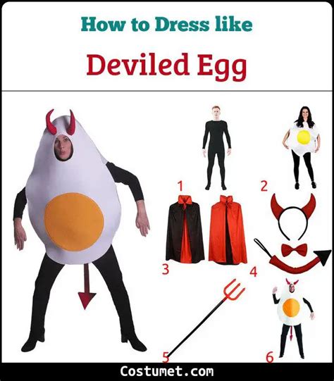 Deviled Egg Costume For Halloween