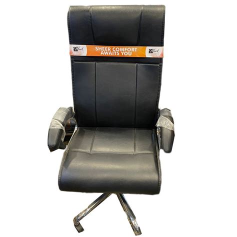 Rexine High Back Revolving Chairs Black At Rs 8500 In Varanasi ID