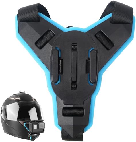 Txyfyp Moto Casque Menton Support Pour Gopro Moto Casque Cam Ra