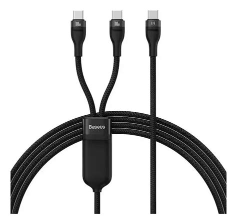 Cable Usb C 2 En 1 Carga Rápida 100w 20v Baseus Digitalchoice