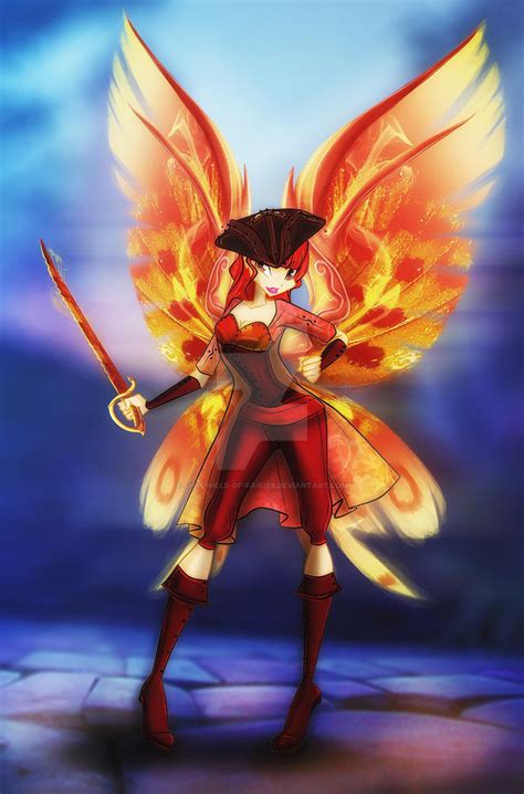 Phoenix Fairy Of Flame By Chronicle Of Fairies On Deviantart