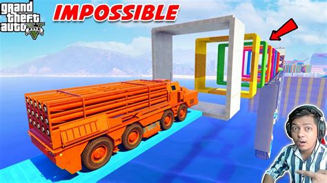 People Cannot Complete This Impossible Heavy Duty Truck Parkour