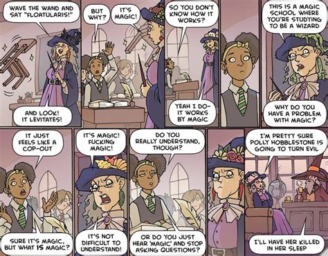 Soft Magic Systems Be Like From The Wonderful Webcomic Oglaf 😊 R