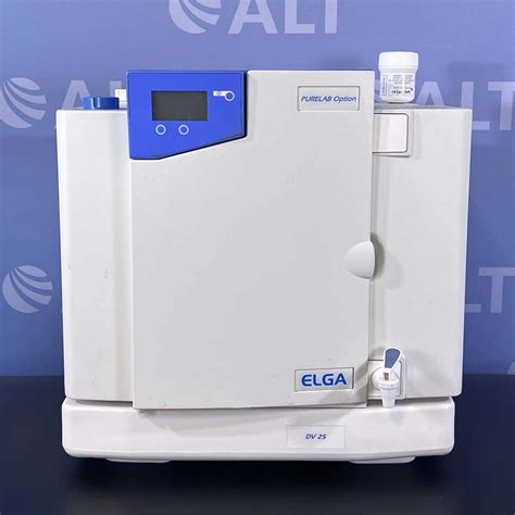 Elga Purelab Option Water Purification System With Dv Docking Tank