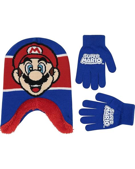 Nintendo Winter Hat Kids Gloves Or Toddlers Mittens Super Mario Baby