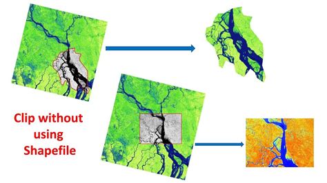 Clipping Extracting Raster Data Without Using Any Shapefile In Arcgis