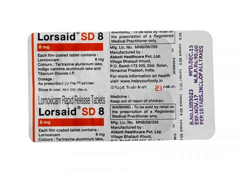 Buy Lornoxicam Tablet ( Xefo, Xafon ) Online