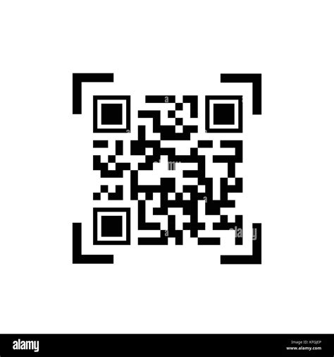 Qr Code Icon Vector