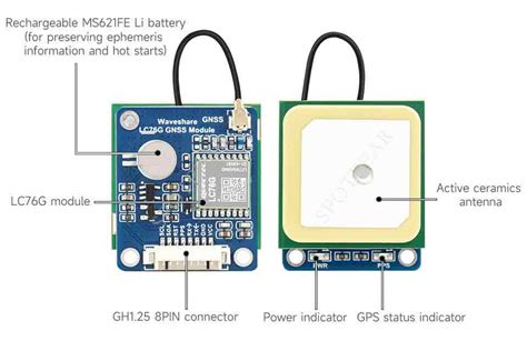 Raspberry Pi Lc G Multi Gnss Module Supports Gps Bds Glonass Galileo