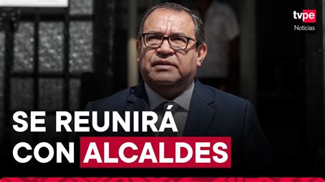 Premier Alberto Otárola se reunirá con alcaldes de Lima y regiones para