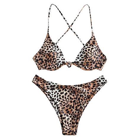 Bikini Leopardenmuster Strandstyle De