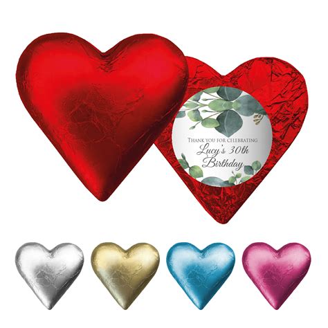 Shop Wedding Chocolate Hearts Online