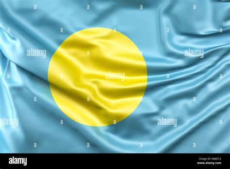 Palau Island Flag Hi Res Stock Photography And Images Alamy